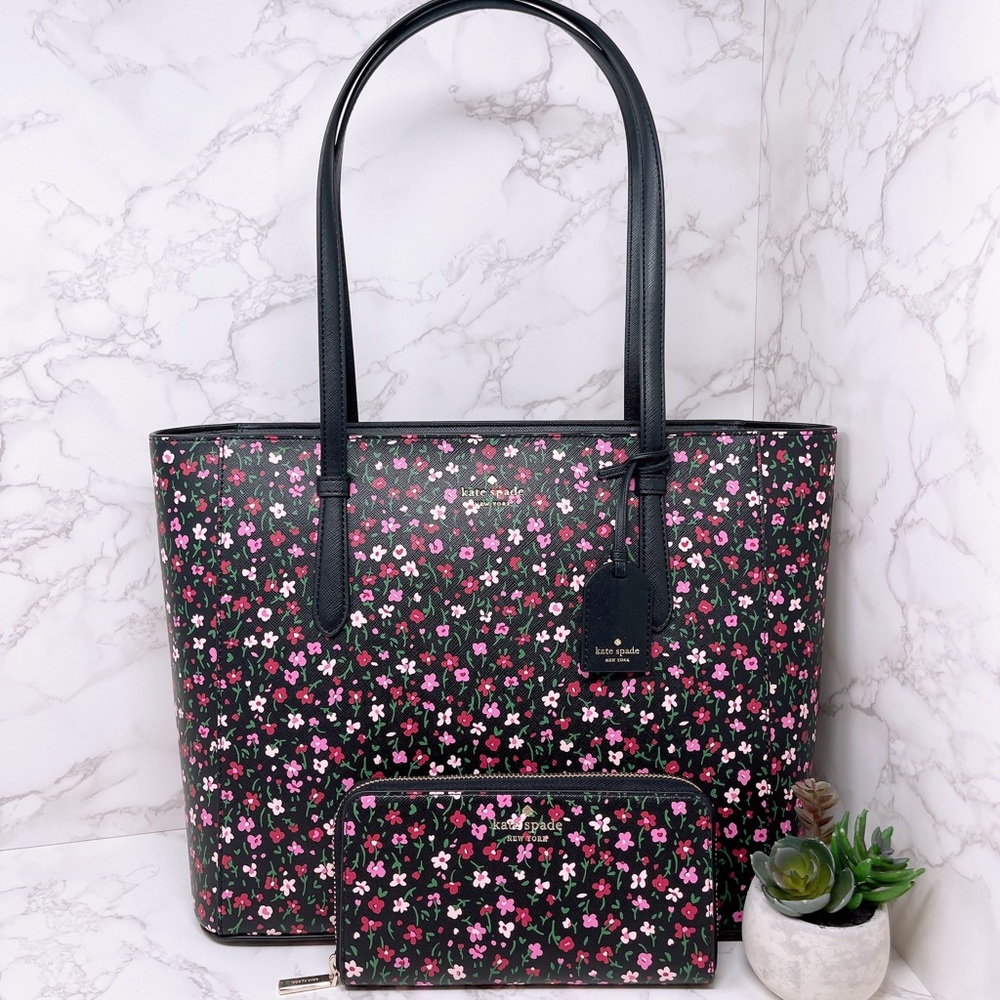 Kate Spade Schuyler Medium Tote and Wallet